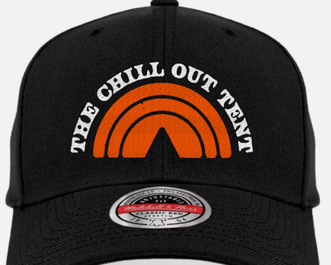 The Chill Out Tent - Embroidered Premium Snapback Cap