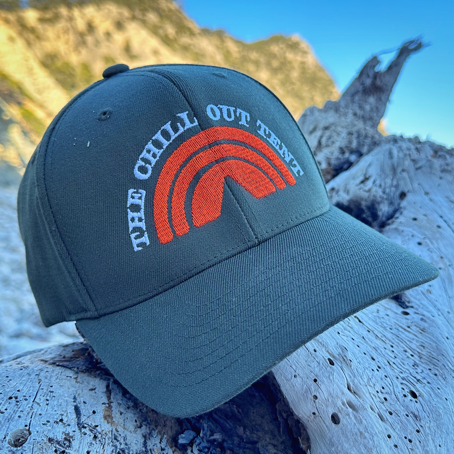 The Chill Out Tent - Embroidered Premium Snapback Cap