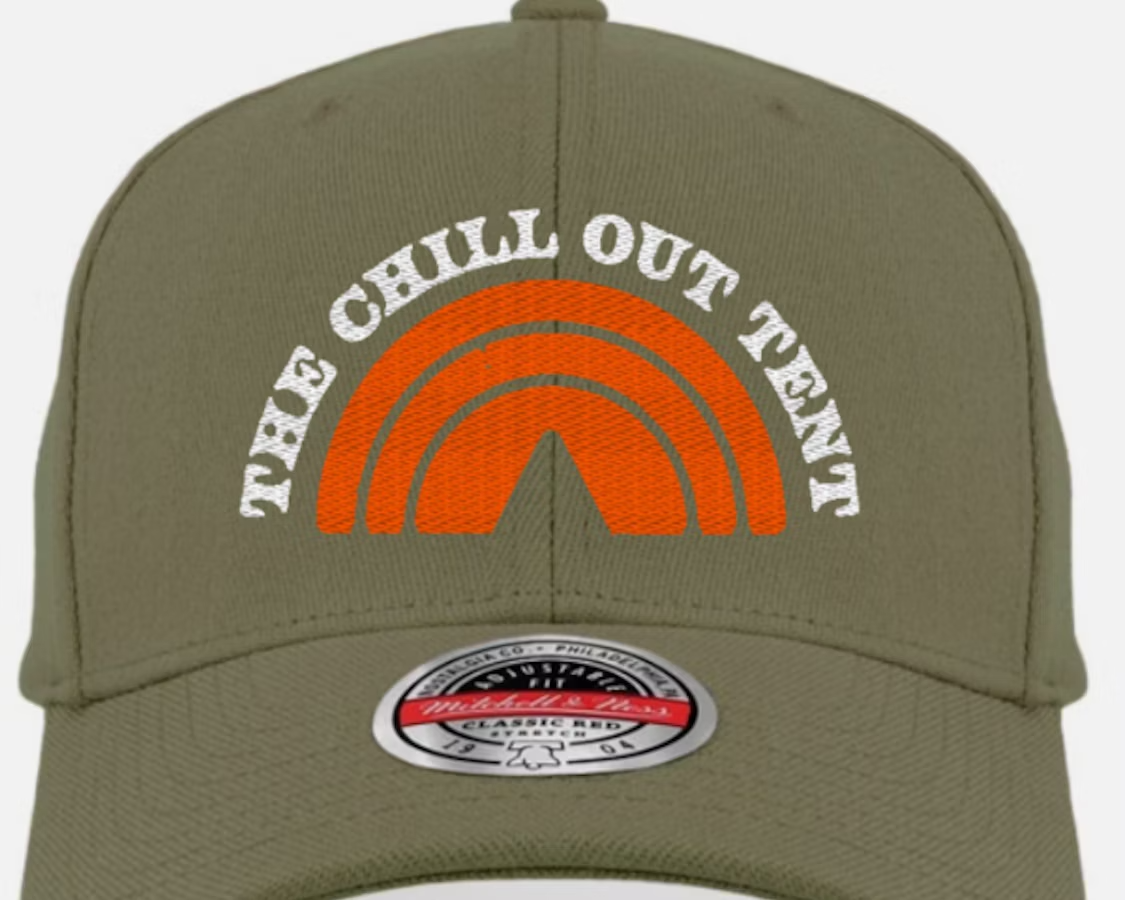 The Chill Out Tent - Embroidered Premium Snapback Cap