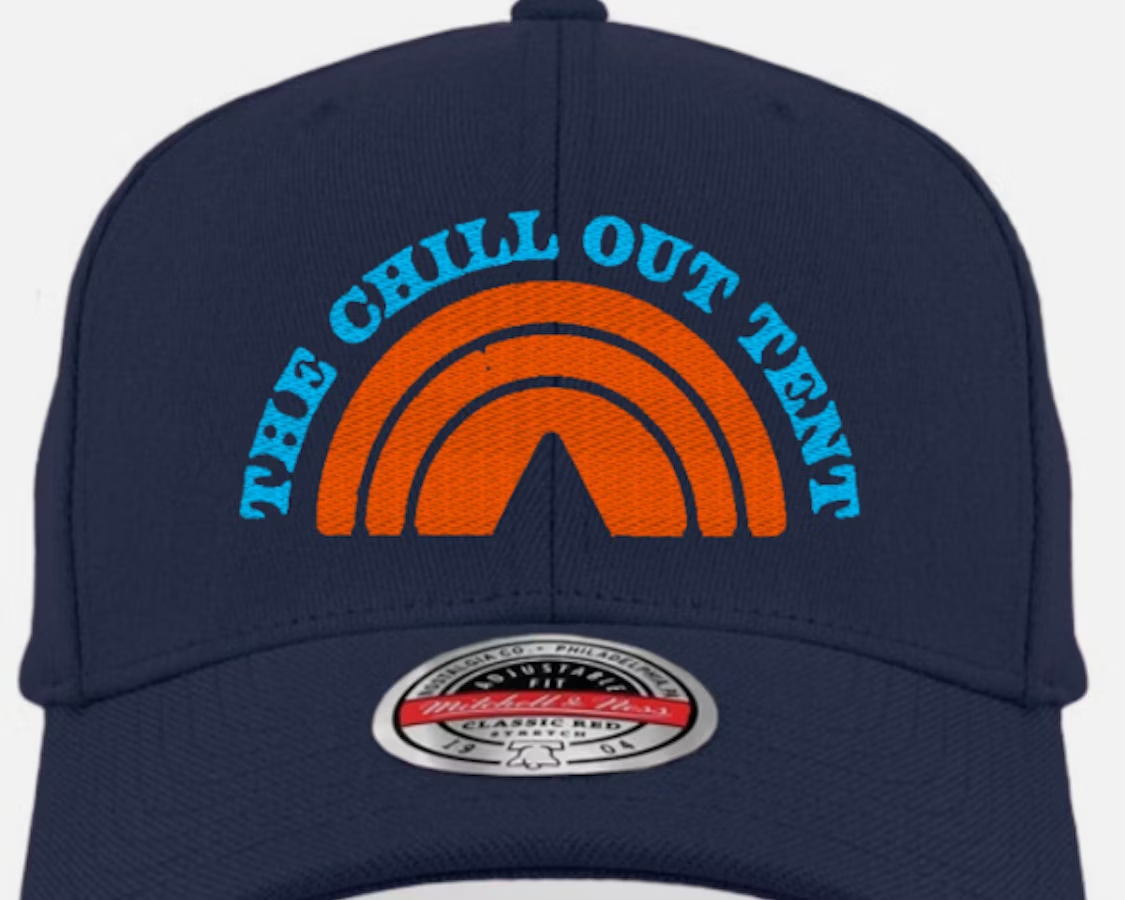 The Chill Out Tent - Embroidered Premium Snapback Cap
