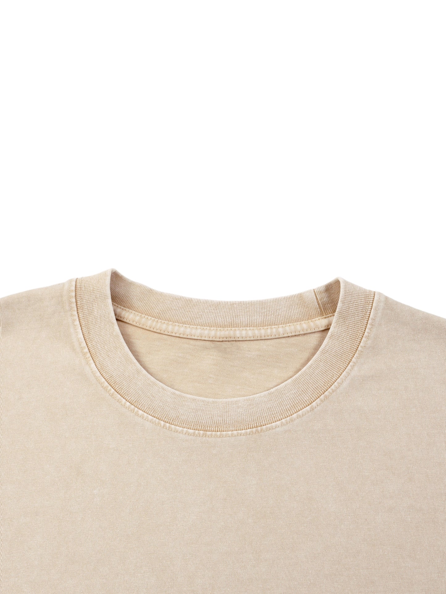 MAÑANA (Navy / Blue) - Mineral Wash Boxy Cotton T-Shirt